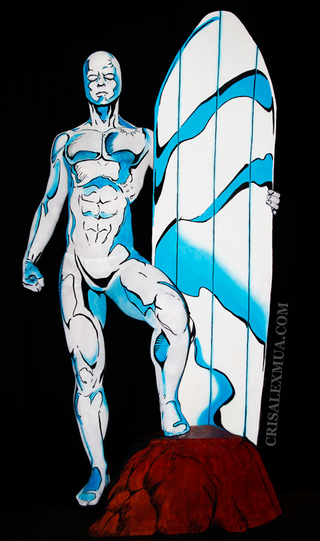 Illustration for article titled This Isn't A Drawing Of The Silver Surfer. It's A Photo Of A Real Guy.